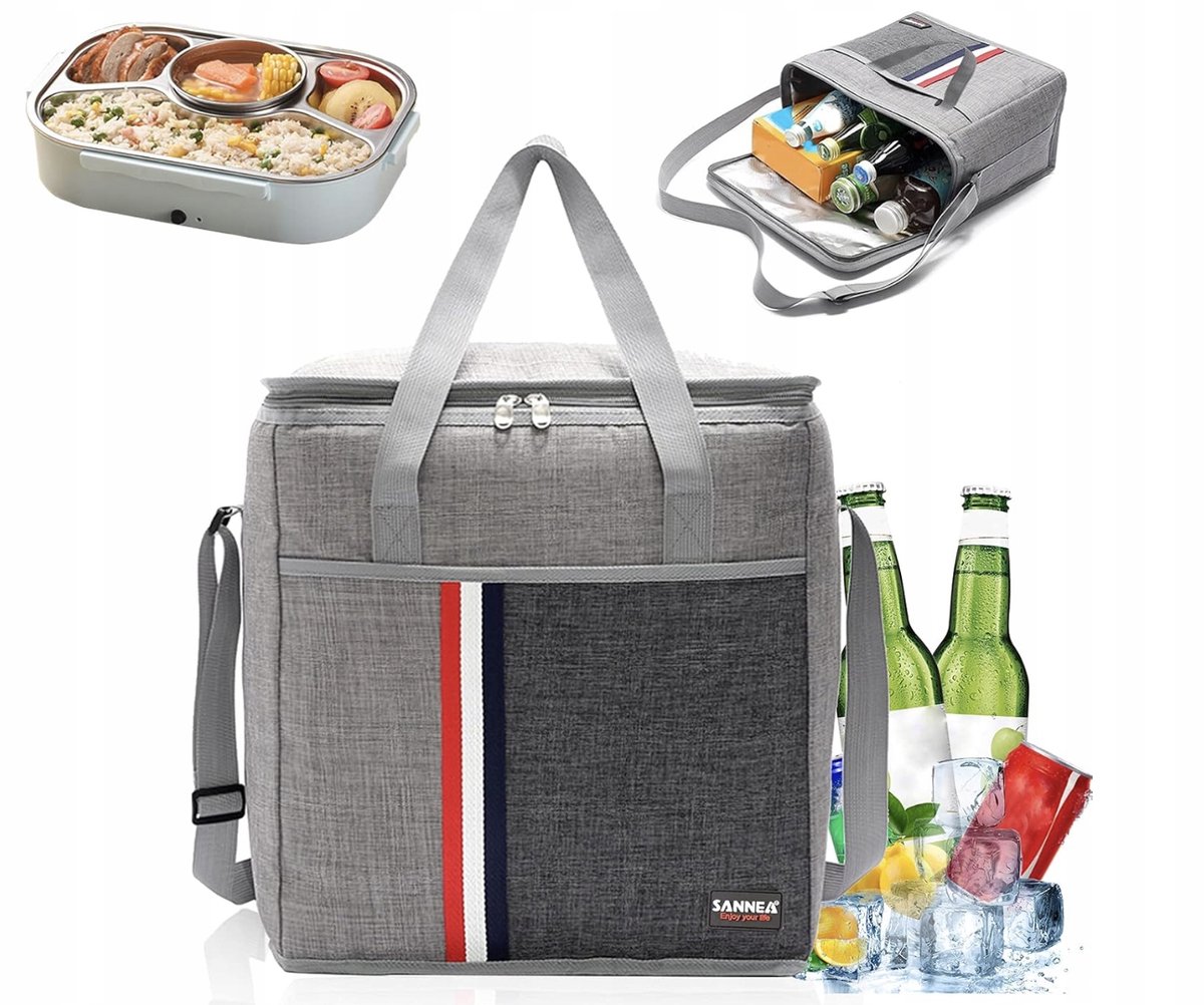 Grote Thermosfles Tas 27L - Ideaal voor Picknick, Strand & Reizen