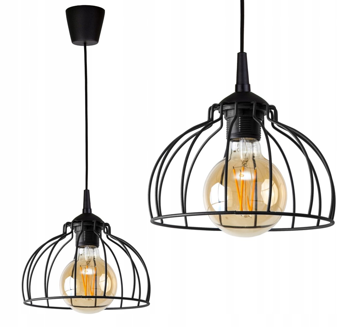 Retro Draad Hanglamp - Stijlvolle Loft Verlichting voor Binnen