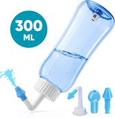 DELLA Neusdouche - Neusreiniger - Neusdouche voor volwassenen - Neusspoeler - neti pot - voor Kinderen, Baby & Volwassenen