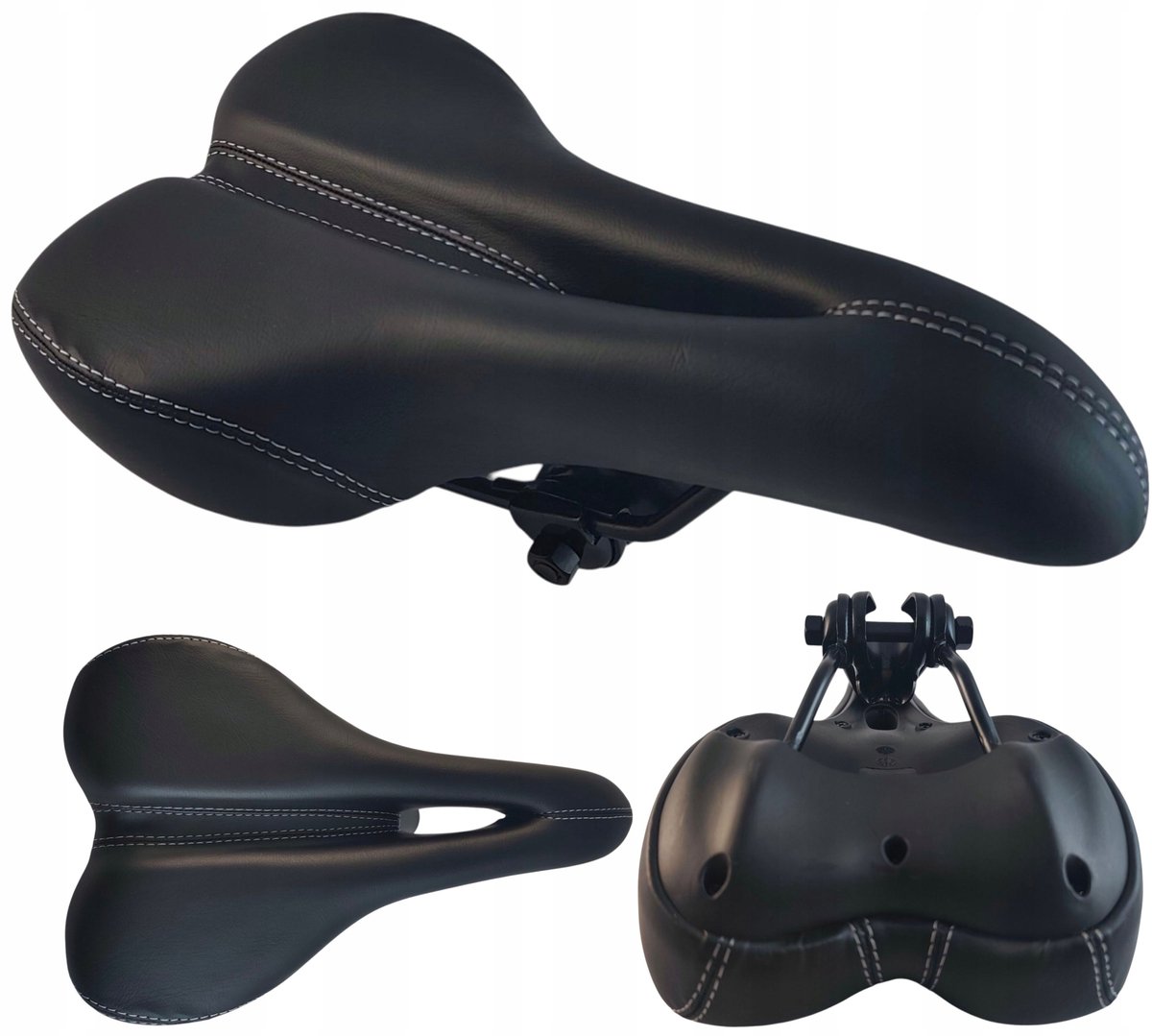 Comfortabele Gel Fietszadel - MTB, Stadsfiets, Trekking