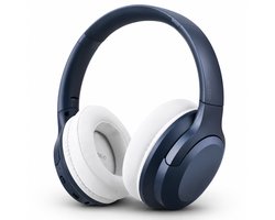 WiseQ ANC Koptelefoon Kinderen – Actieve Noise Cancelling – Draadloze Koptelefoon Kind – 35u Bluetooth – Hufterproof – Over Ear - Geluidsdempende koptelefoon met Microfoon - Blauw