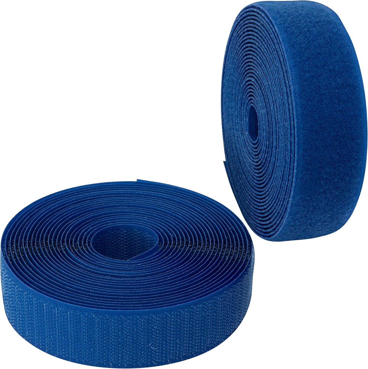 C65970 Krabband/rol, 30 mm, 5 m, zelfgrijpend, organizer/kabelbinders, kleur: koningsblauw, van polyamide en polyester