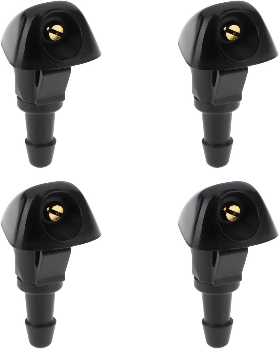 4 STKS Voorruitsproeiers 76810-SEA-A01 Compatibel met Honda Civic 1992-2005 Jazz 2001-2008