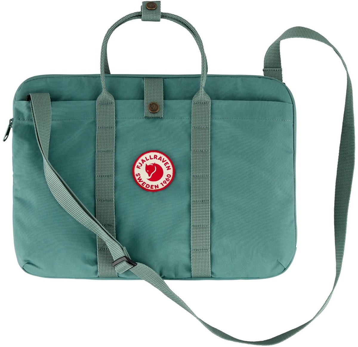 Fjällräven laptoptas met laptopvak 1960 Laptop Bag Frost Green groengrijs