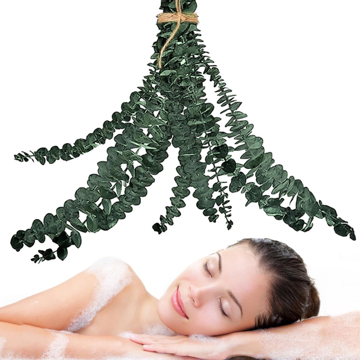 Elzusha - Gedroogde Eucalyptus Takken voor Douche en Decoratie - 10 Stuks