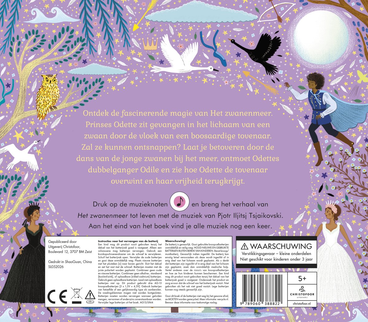 Muziekverhalen - Het zwanenmeer - back cover