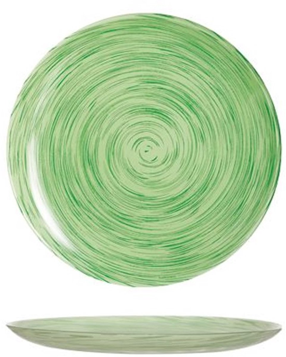 Luminarc Stonemania Bord - Dessertbord - Pistache