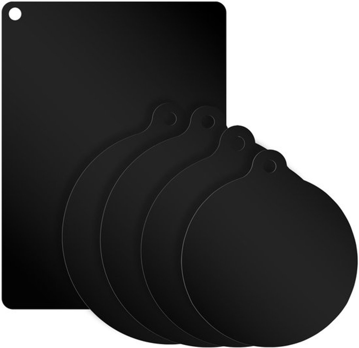 5 stuks inductiebeschermingsmatten, inductiekookplaat beschermmat, afdekking voor inductiekookplaat, hittebeschermingsmat, kookplaatafdekking, inductiemat, antislip inductie beschermmat