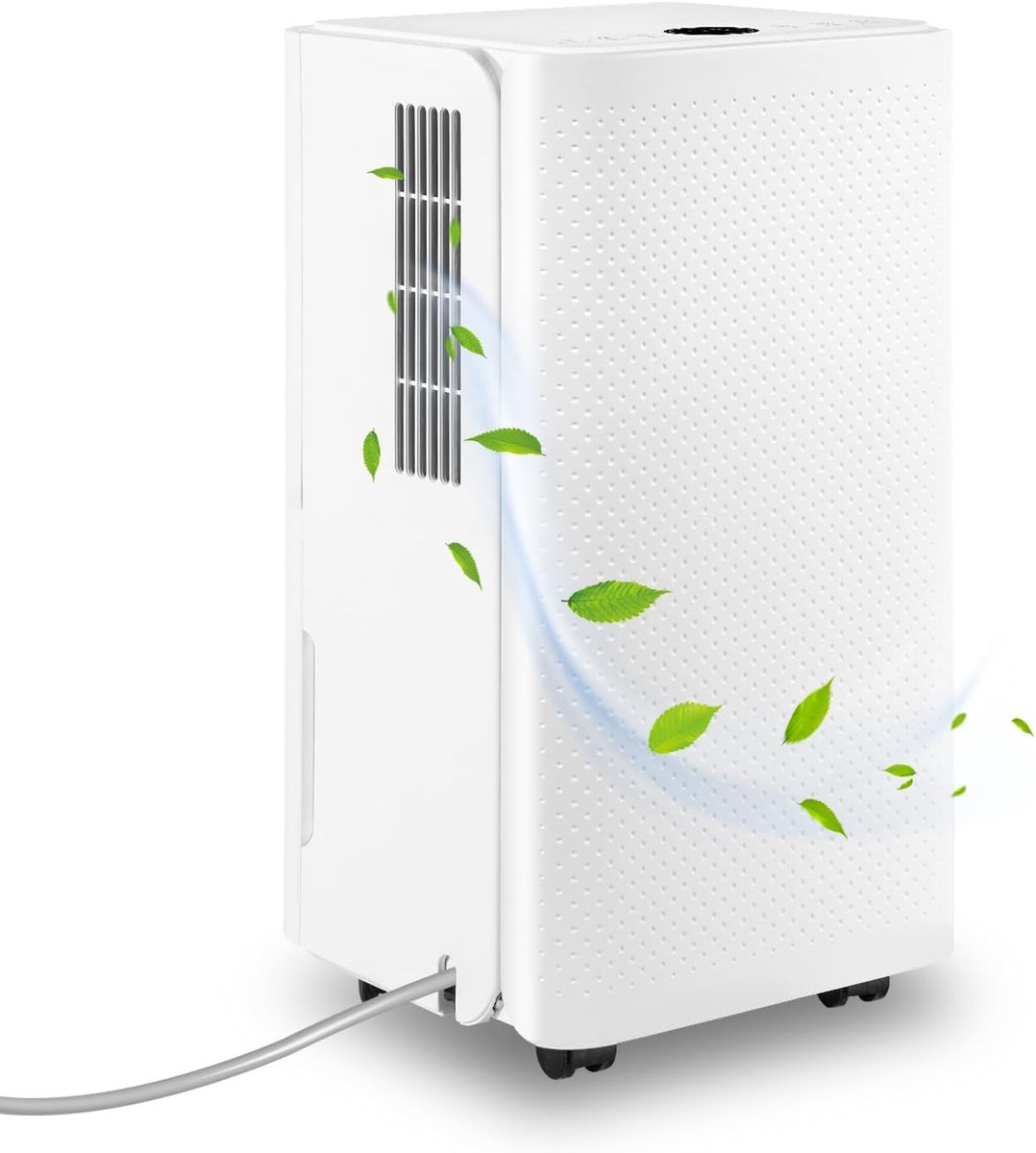 Luchtontvochtigers 16L / 12h ontvochtigingscapaciteit - voor kamergrootte ca. 15-25 m² - met 4 bedrijfsmodi, kleurtemperatuurtips, afvoerslang, timerwerking, ontdooifunctie