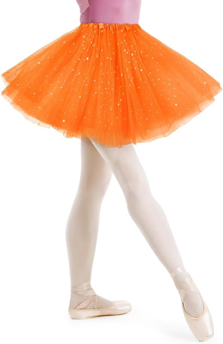 Klassieke Tutu Rok, Elastische 3-laagse Tule Rok, Ballet Tule Rok, Petticoat Onderrok voor Carnaval, Themafeest, Ballet, Dans, Verkleedkleding, Halloween Kostuum