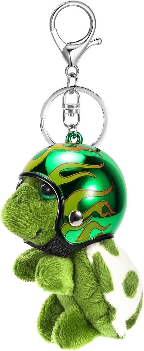 Leuke Sleutelhangers Zachte Pluche Schildpad Hanger Sleutelhangers Gepersonaliseerde Auto Sleutelhangers Rugzak Handtas Charms Voor Vrouwen Meisjes Gift