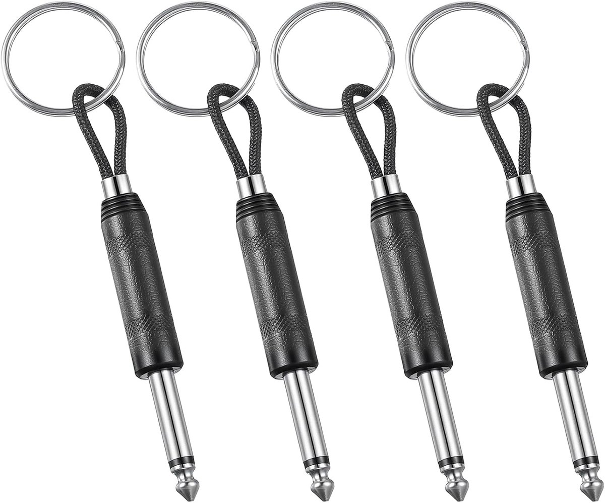 4 stuks gitaarversterker sleutelhouder, ABS zinklegering wandgemonteerde gitaarsleutelhouder, modern design sleutelhangerhouders voor professionele professionele muzikanten en muziekliefhebbers