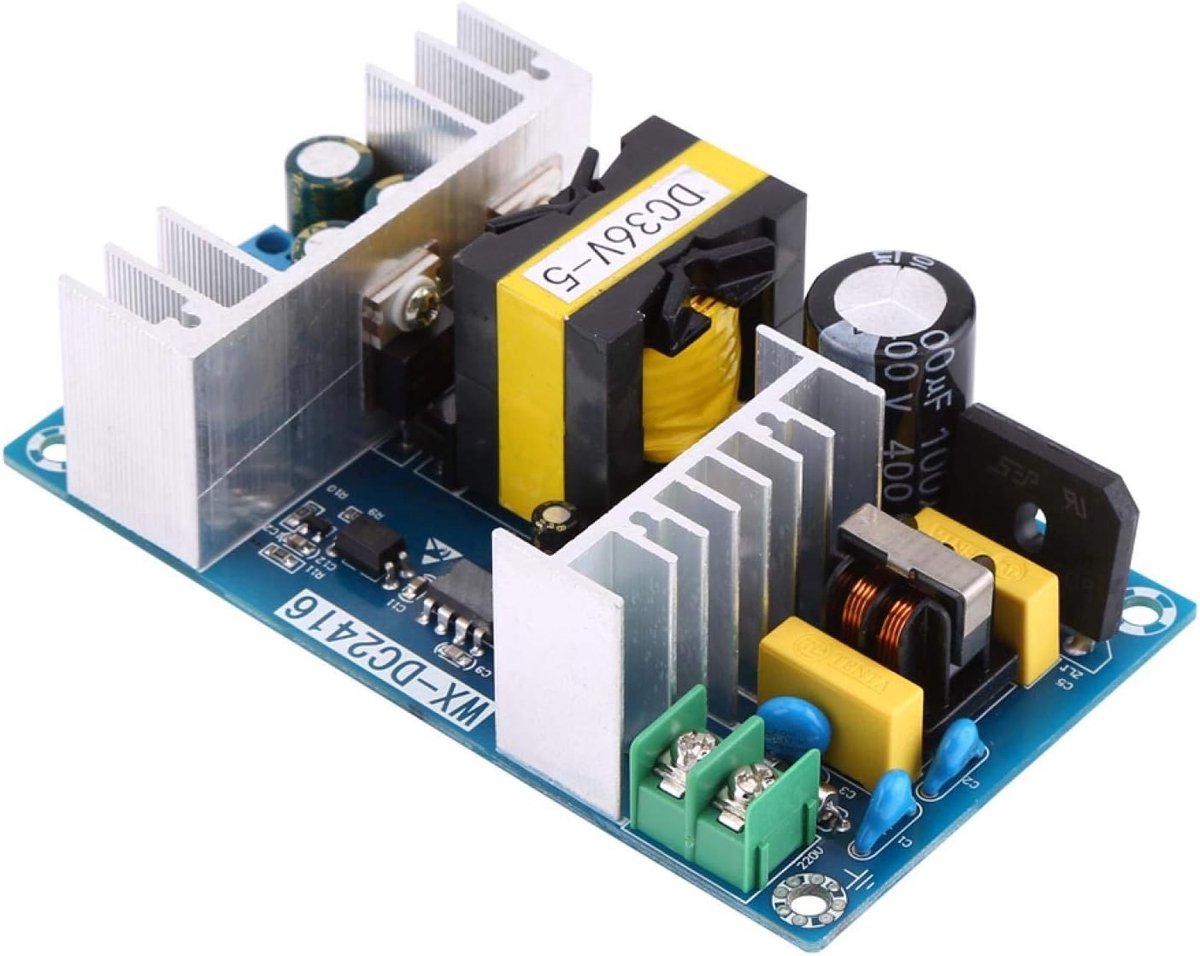Krachtige 36V 5A 180W AC-DC Voeding voor Industriële Toepassingen - Stabiele Schakelende Voeding van AC naar DC 36V, Geschikt voor Apparatuur en Projecten
