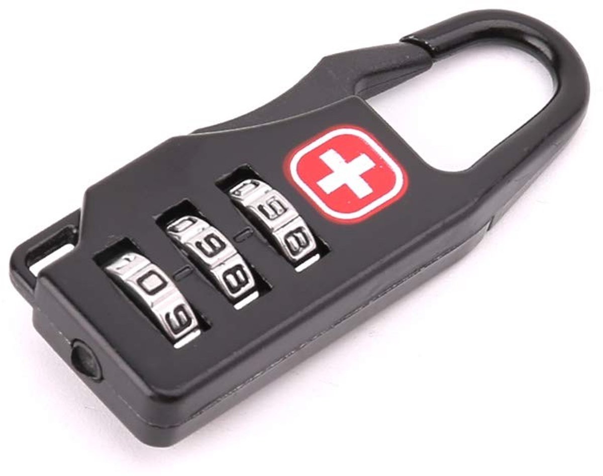 Omgoods - Mini Hangslot met Combinatie en Veiligheidscode