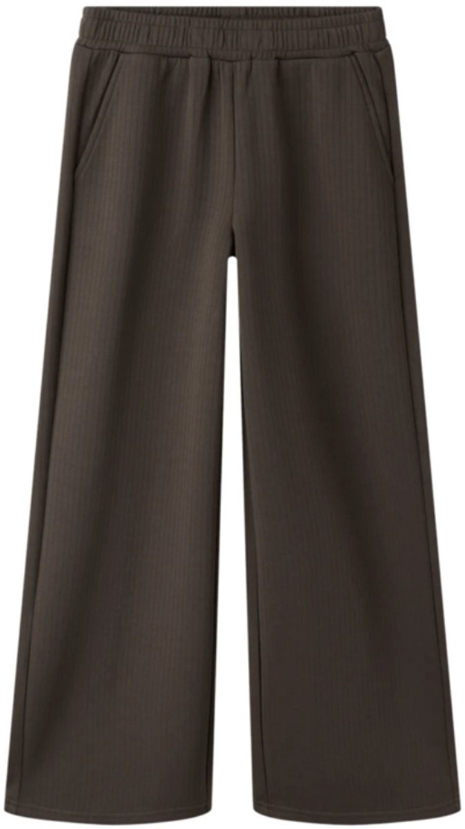 Name It - Broek - NKFNIMJA - Wide Leg - Chocolate Brown - Maat 128