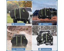 Fietsendragerhoes - Transporthoes - Fietsen Vervoeren - Waterdicht 600D Oxford - 210 x 96 x 120 cm - Zwart