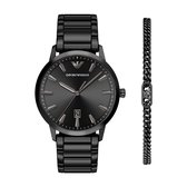 Emporio Armani Mannen Horloge 43 mm Zwart