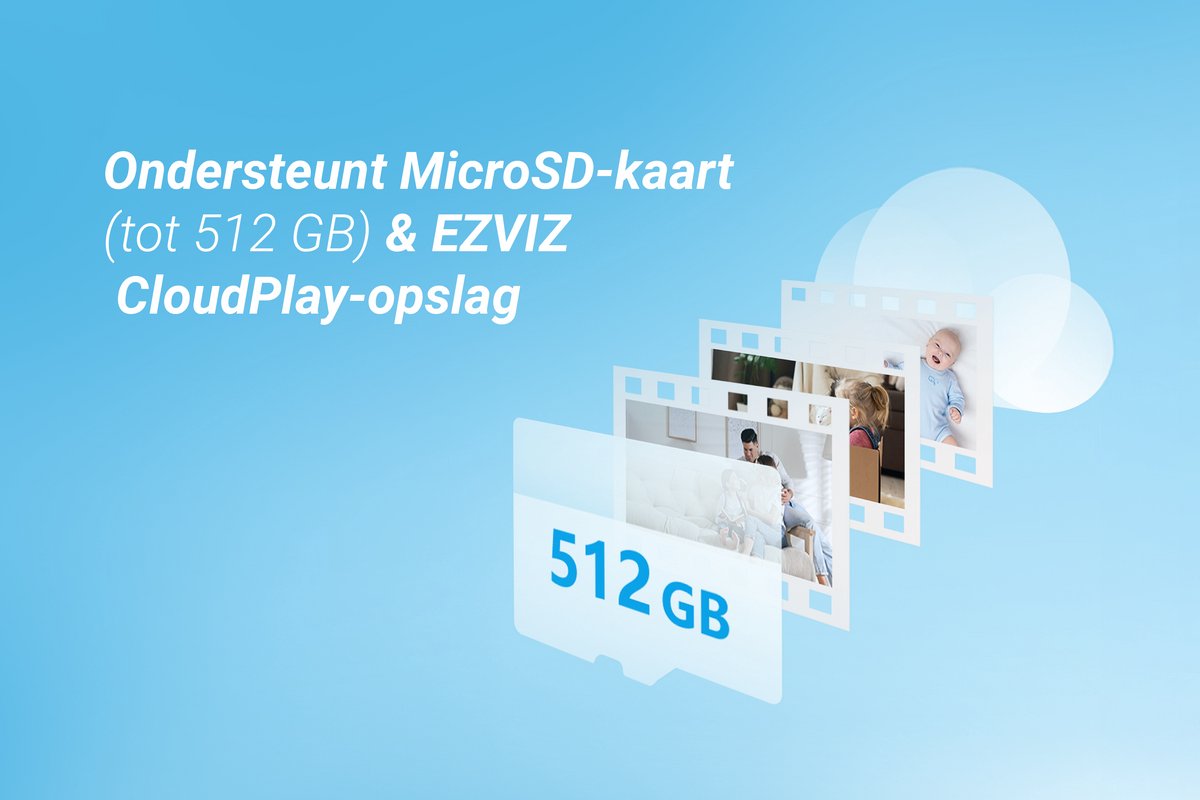 EZVIZ H8c Beveiligingscamera 3K met 360° Pan & Tilt - afbeelding 2