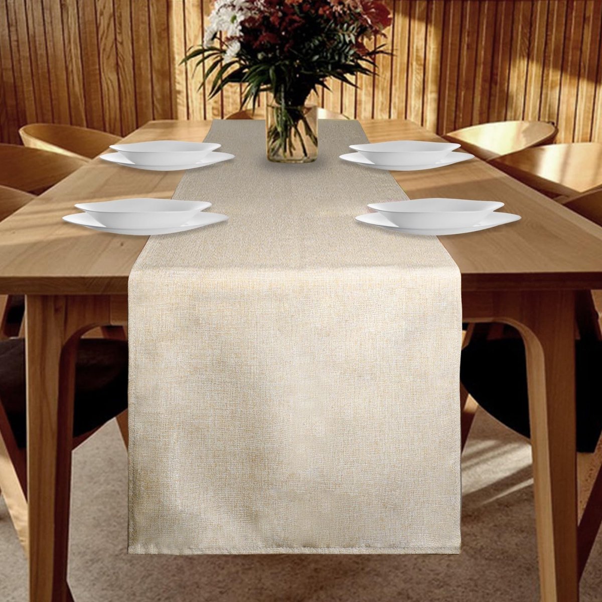 Omgoods - Waterdichte Tafelrunner 40 x 140 cm voor Moderne Decoratie