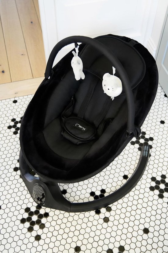 Schommelbank baby - Elektrische wip - Baby kalmeren - Met Bluetooth - Tot 9 kg - Onyx — afbeelding 4