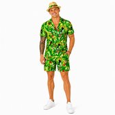 Zomersetje Hawaii - Blouse en Broek - Groen - Kort