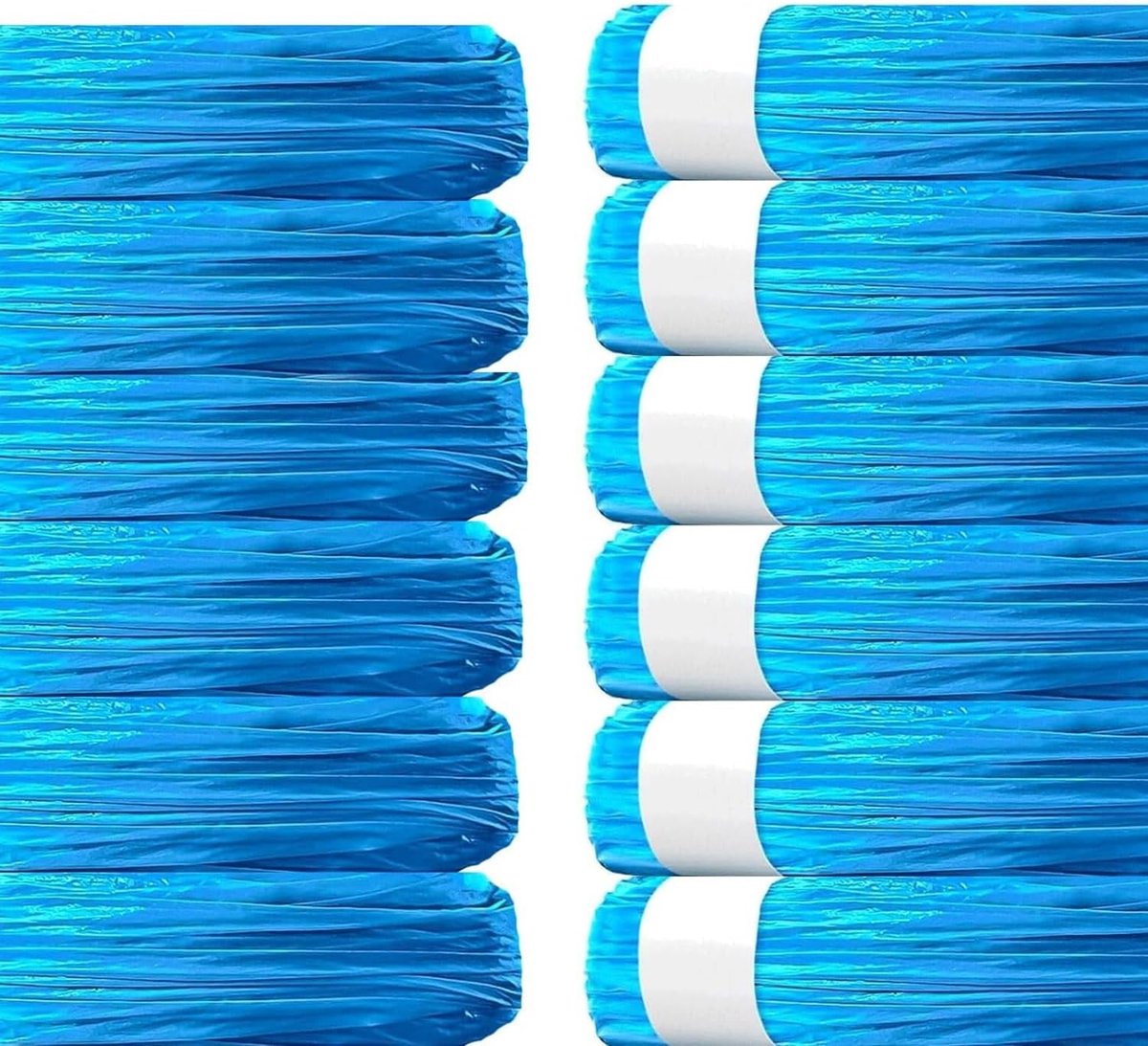 6 Refill Cassettes voor Luieremmers, 4.5M Geurvrije Luierzakken, Ideaal voor Huisdieren en Afvalbeheer