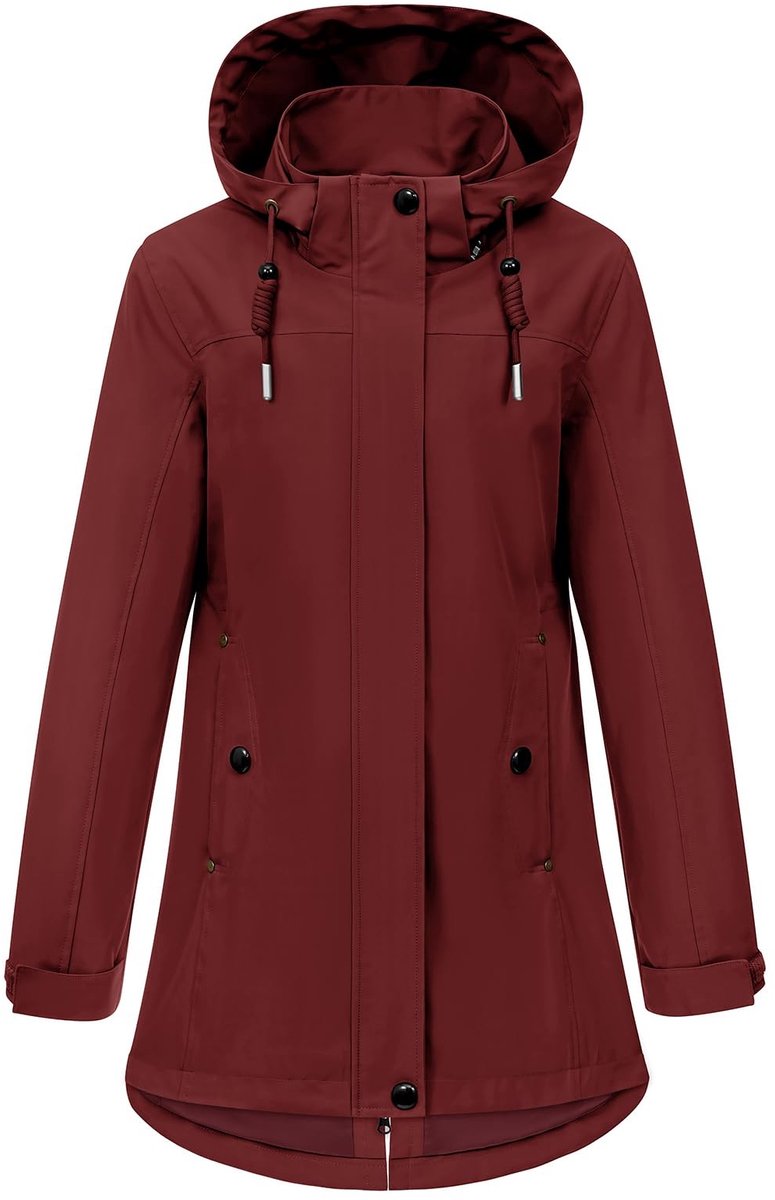 SolidKeus - Dames Lichte Windjack voor Lente en Herfst