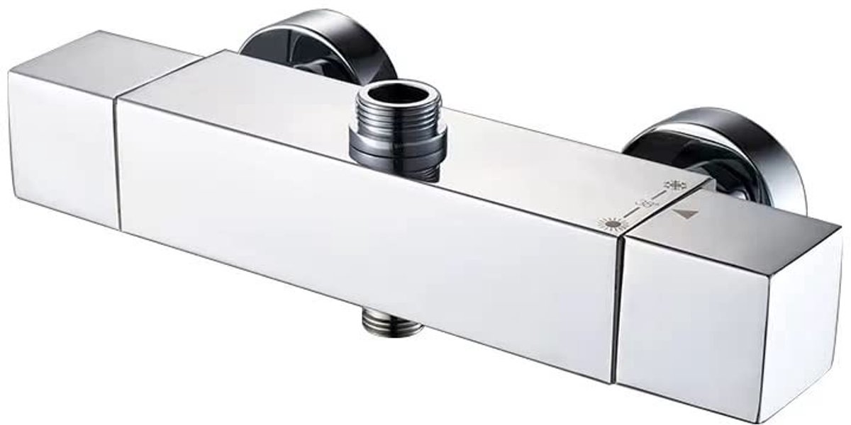 SolidKeus - Thermostatische Doucheset met Hoge Temperatuurregeling