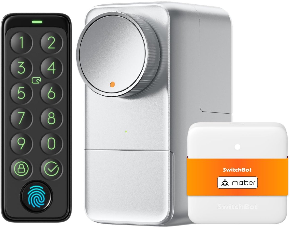SolidKeus - Slimme Wifi Deurslot Pro met Vingerafdruk en Toetsenbord