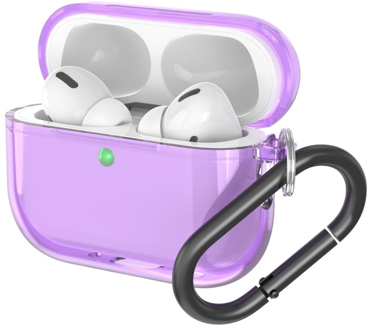 SolidKeus - TPU Shockproof Hoesje voor AirPods Pro 3 met Transparante Afwerking