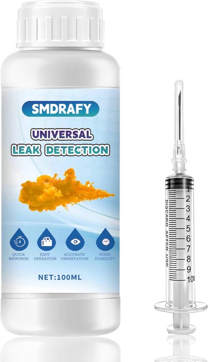SolidKeus - Waterlekdetector met Fluorescerende Oplossing