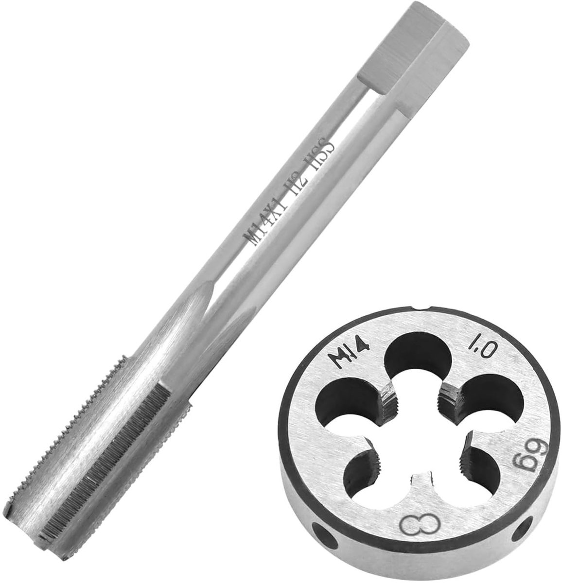 SolidKeus - M14 x 1 mm Schroefdraadset voor Precisie Reparaties