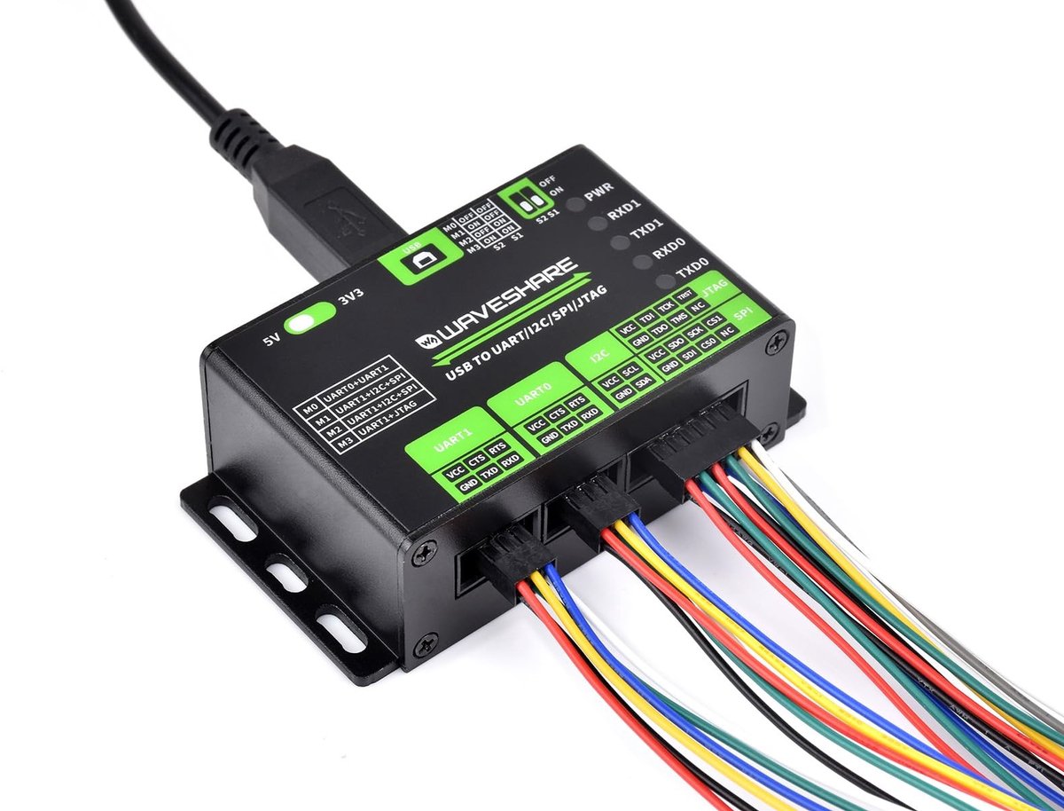 SolidKeus - USB naar UART/I2C/SPI/JTAG Converter