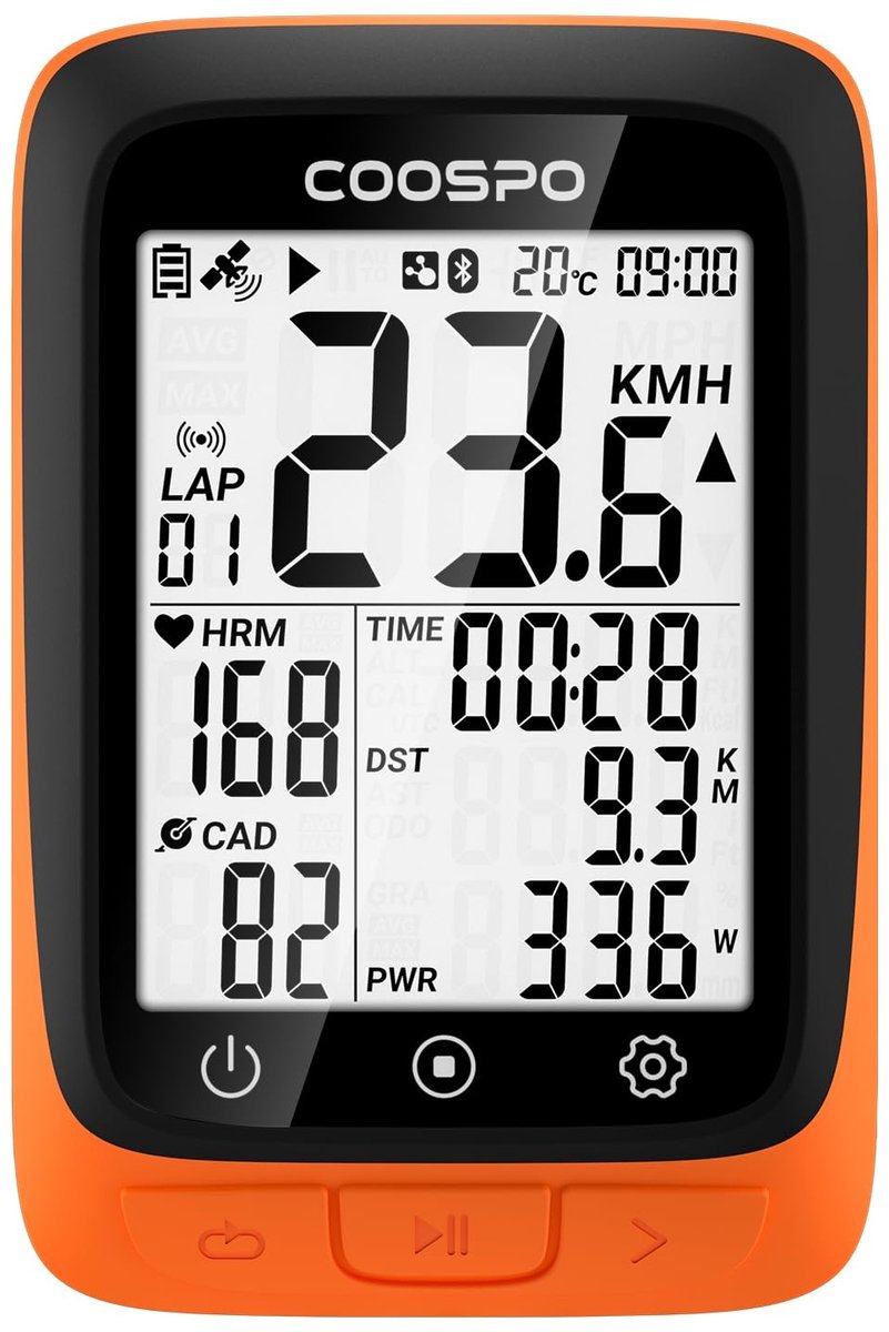 SolidKeus - Draadloze Fietsteller met GPS en Bluetooth 5.0