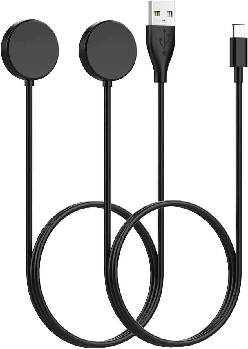 SolidKeus - 2 Stuks Oplaadkabel voor Samsung Galaxy Watches