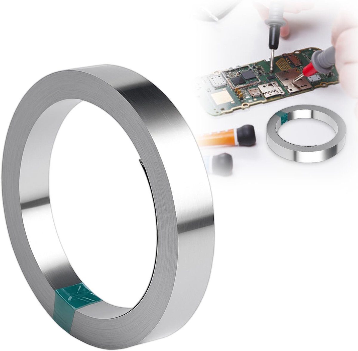 SolidKeus - Pure Nikkelstrip voor Batterij Lasken, 10m