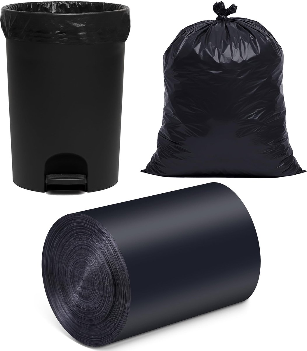 SolidKeus - Extra Sterke Vuilniszakken, 30 Liter, 100 Stuks