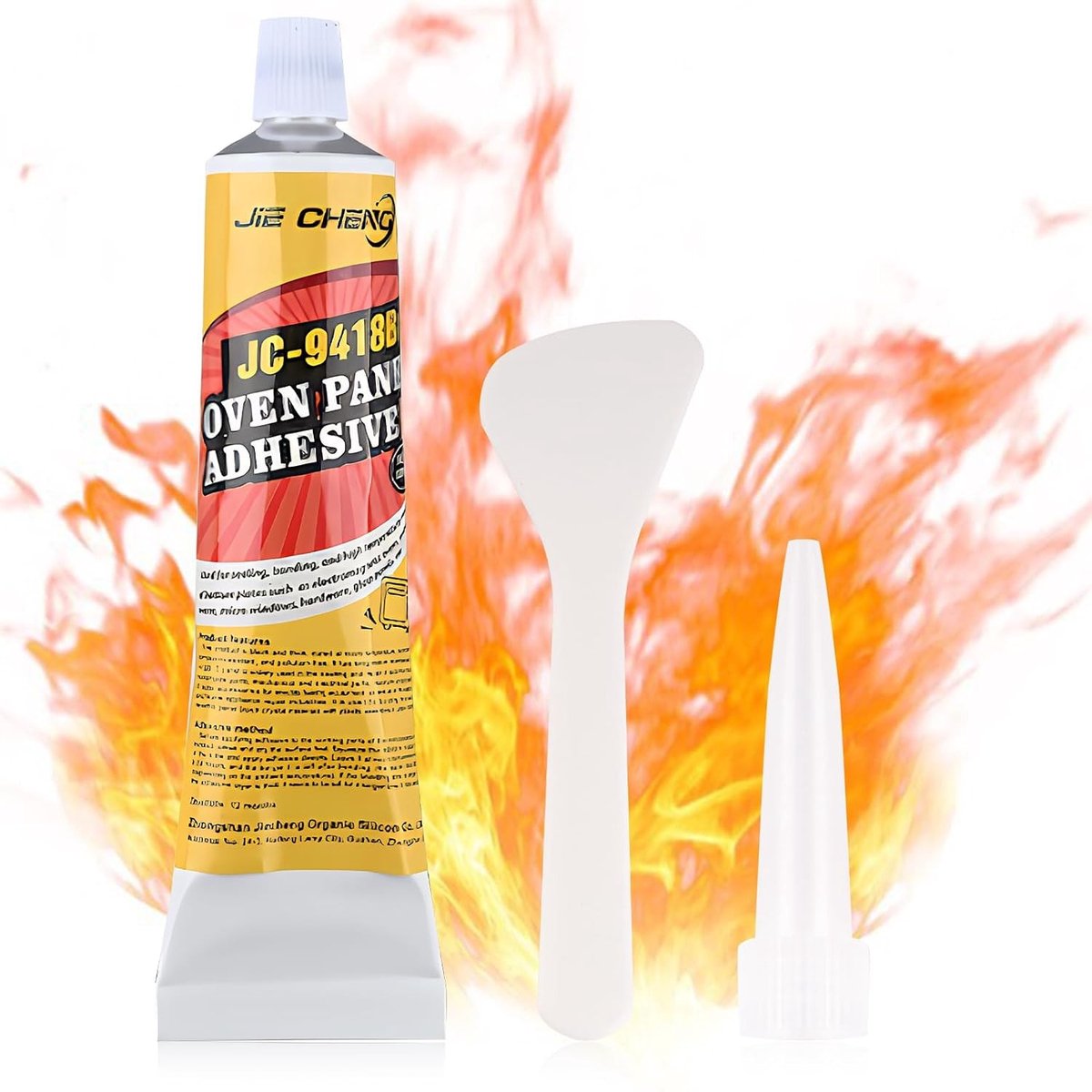 Hittebestendige silicone lijm 100ml, hoogtemperatuursilicone voor kooktoestellen, ovens en magnetrons, ideaal voor keukentoepassingen