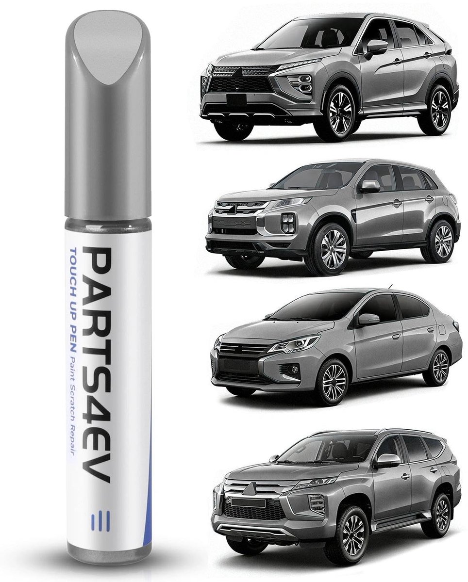 SolidKeus - Cool Silver Autolakstift voor Mitsubishi