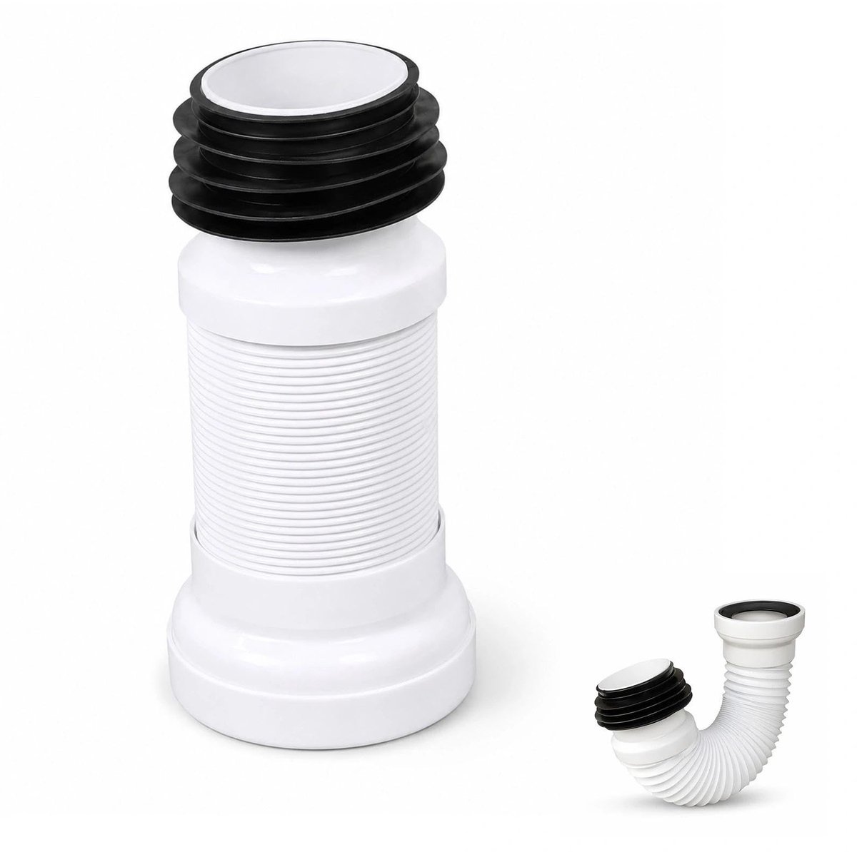 Omgoods - Flexibele WC-Aansluitbuis van 25 cm voor Eenvoudige Installatie