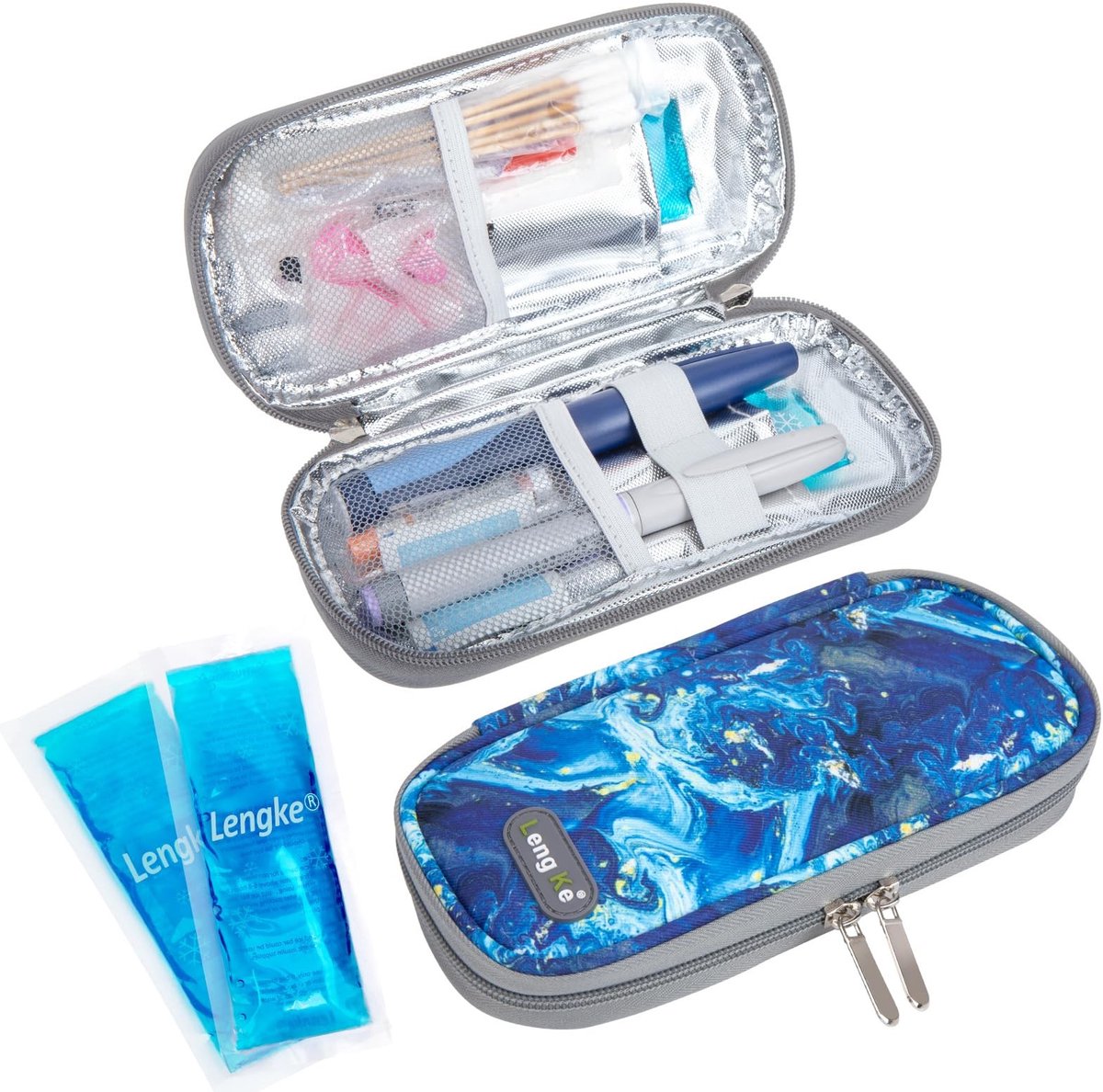 Omgoods - Insuline Koeltas voor Medicijnen met Zipper Sluiting