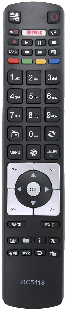 Omgoods - Vervangende Afstandsbediening voor Digihome en Hitachi TV