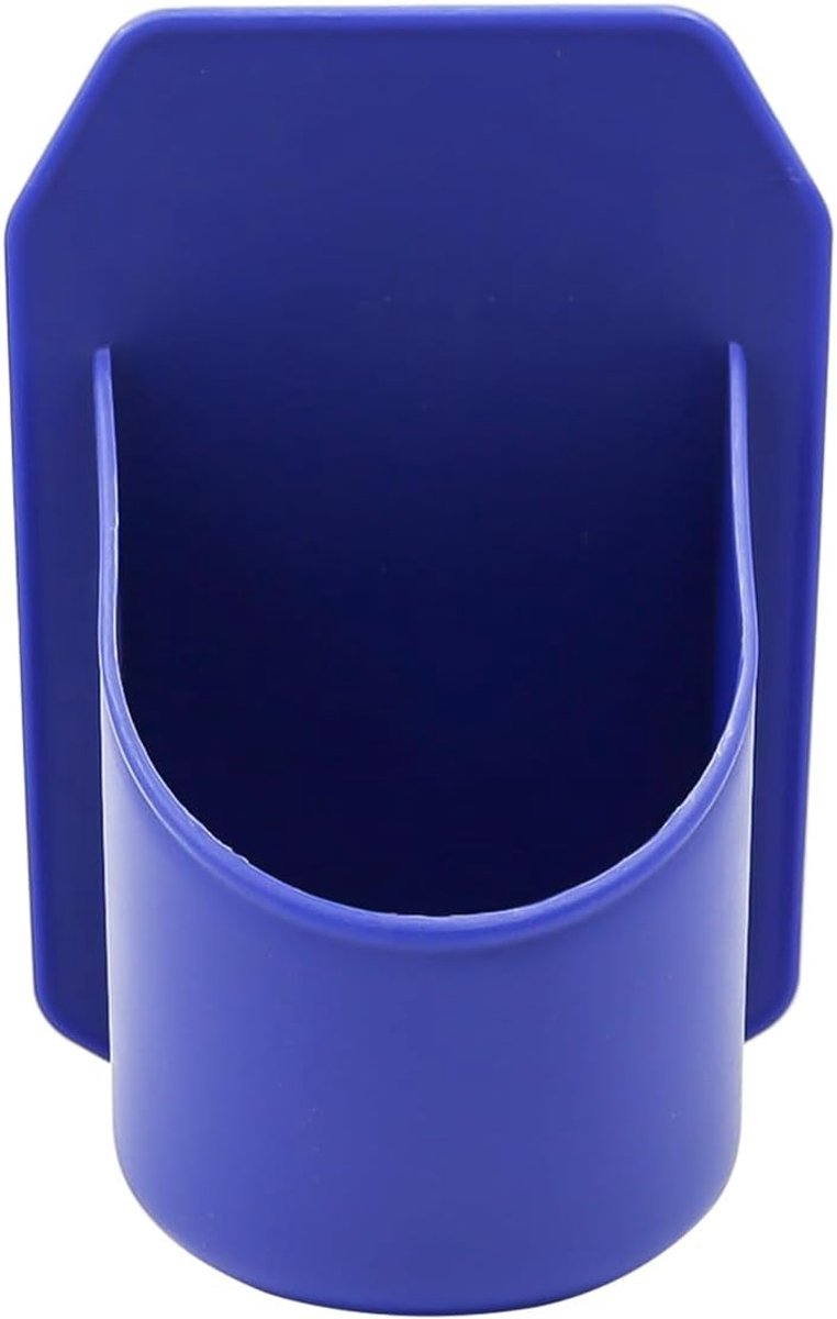 Bierhouder, wandgemonteerde siliconen bekerhouder, bekerhouder voor douche, multifunctionele wandmontagehouder (blauw)