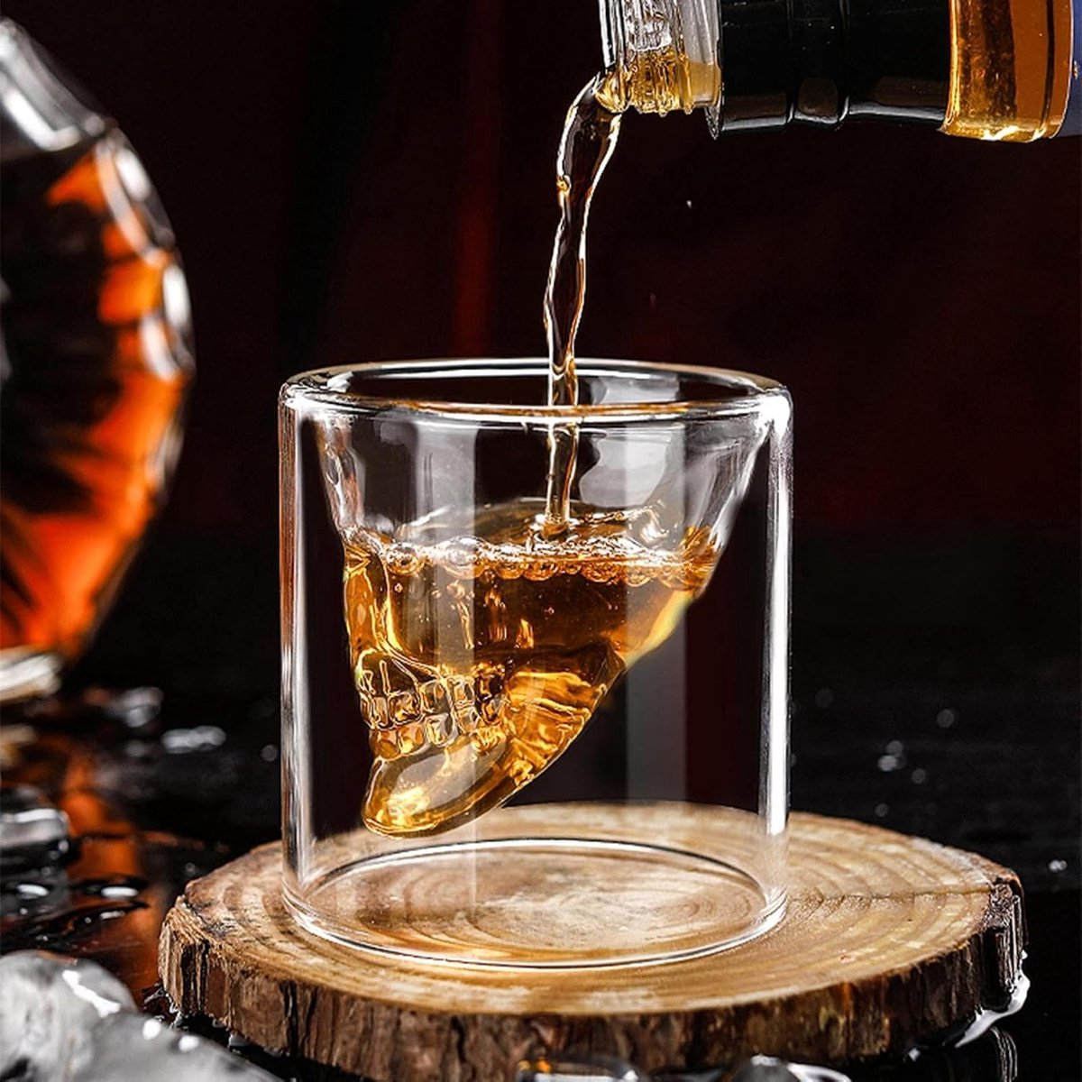 Bierglazen Hittebestendige Dubbele Muur Creativiteit Koffiekopje Melkglas Kerstcadeau
