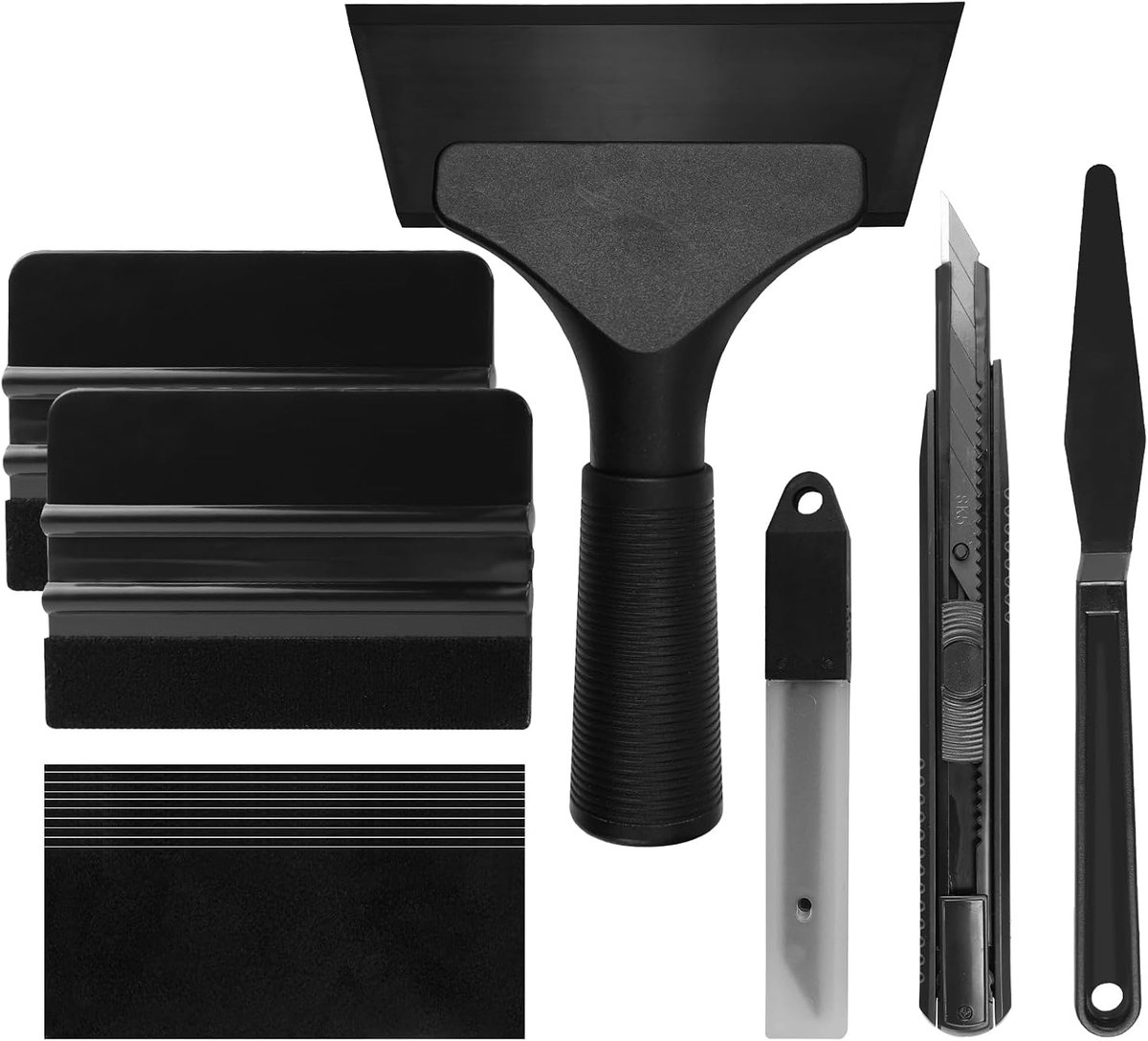 Lamineergereedschapsset van rubber, voor getinte folie, lamineerset voor auto's, vinylgereedschapsset
