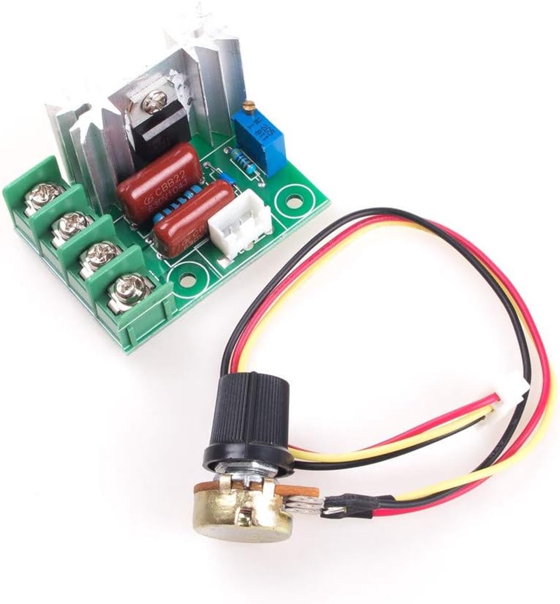 2000W AC 50-220V 25A SCR snelheidsregelaar Spanningsregelaar Regelbare motor snelheidsregelaar LED dimmer Thermostaat