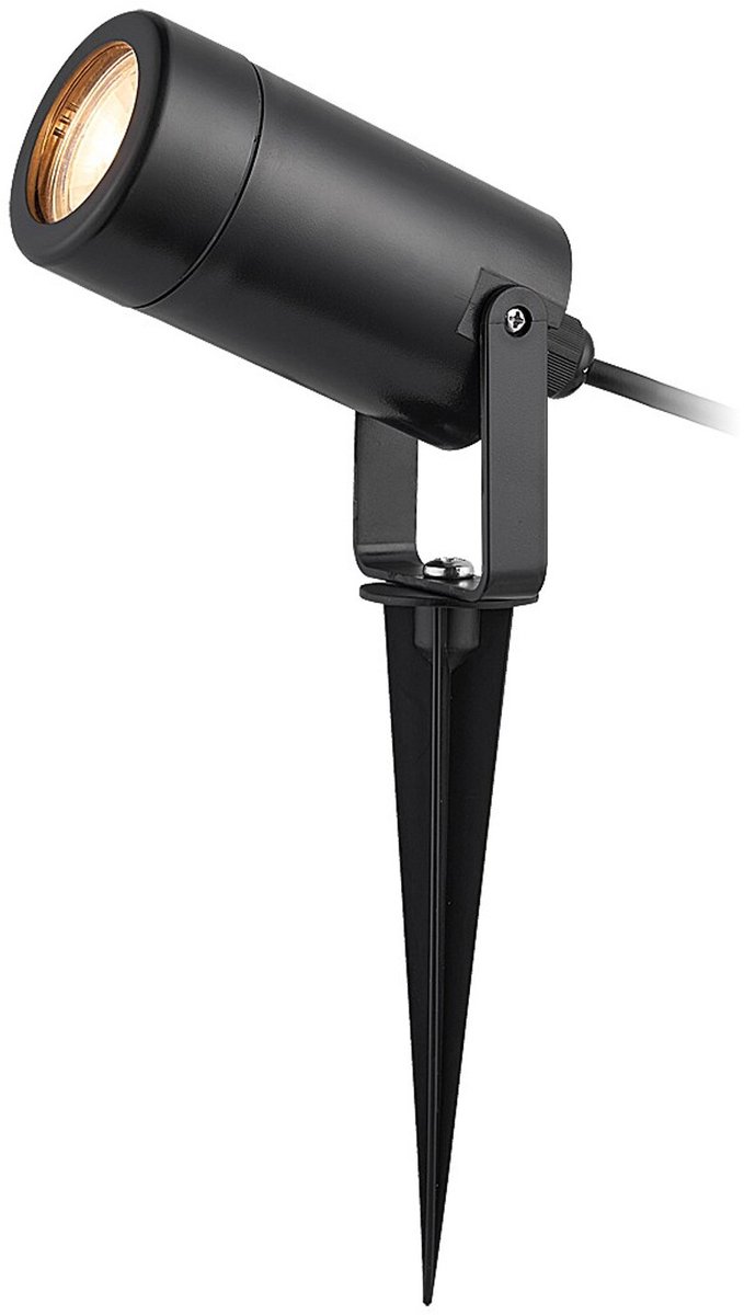 Rabalux Krobia tuinlamp, IP65, kleur: zwart, GU10-fitting, max. 4 W, 7814