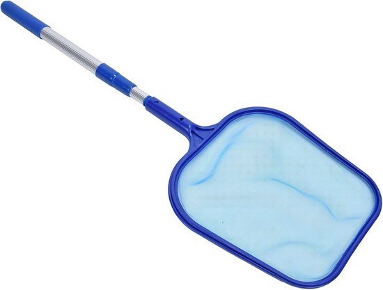 Leaf Skimmer Net met 40-40 Inch Premium Pole, Driedelige Telescopische Staaf Schroefdraad Aansluiting Zwembad Net Set Zwembad Tool — afbeelding 3