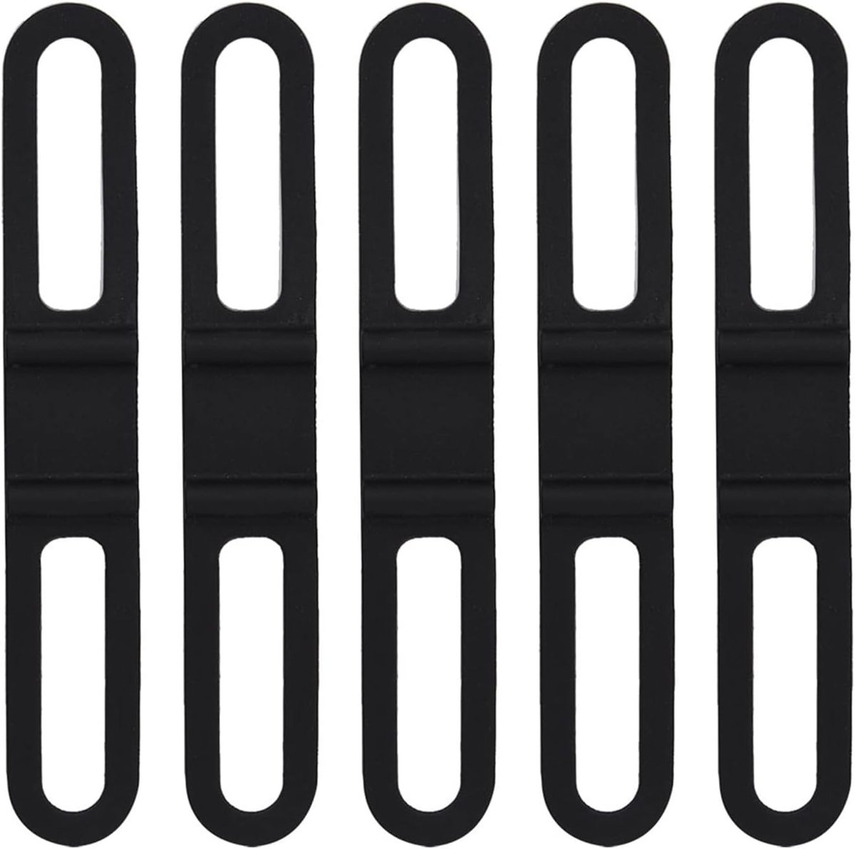 Fietsriem 5 stuks/set multifunctionele fiets fietsen fiets silicone vastriem band zaklamp houder