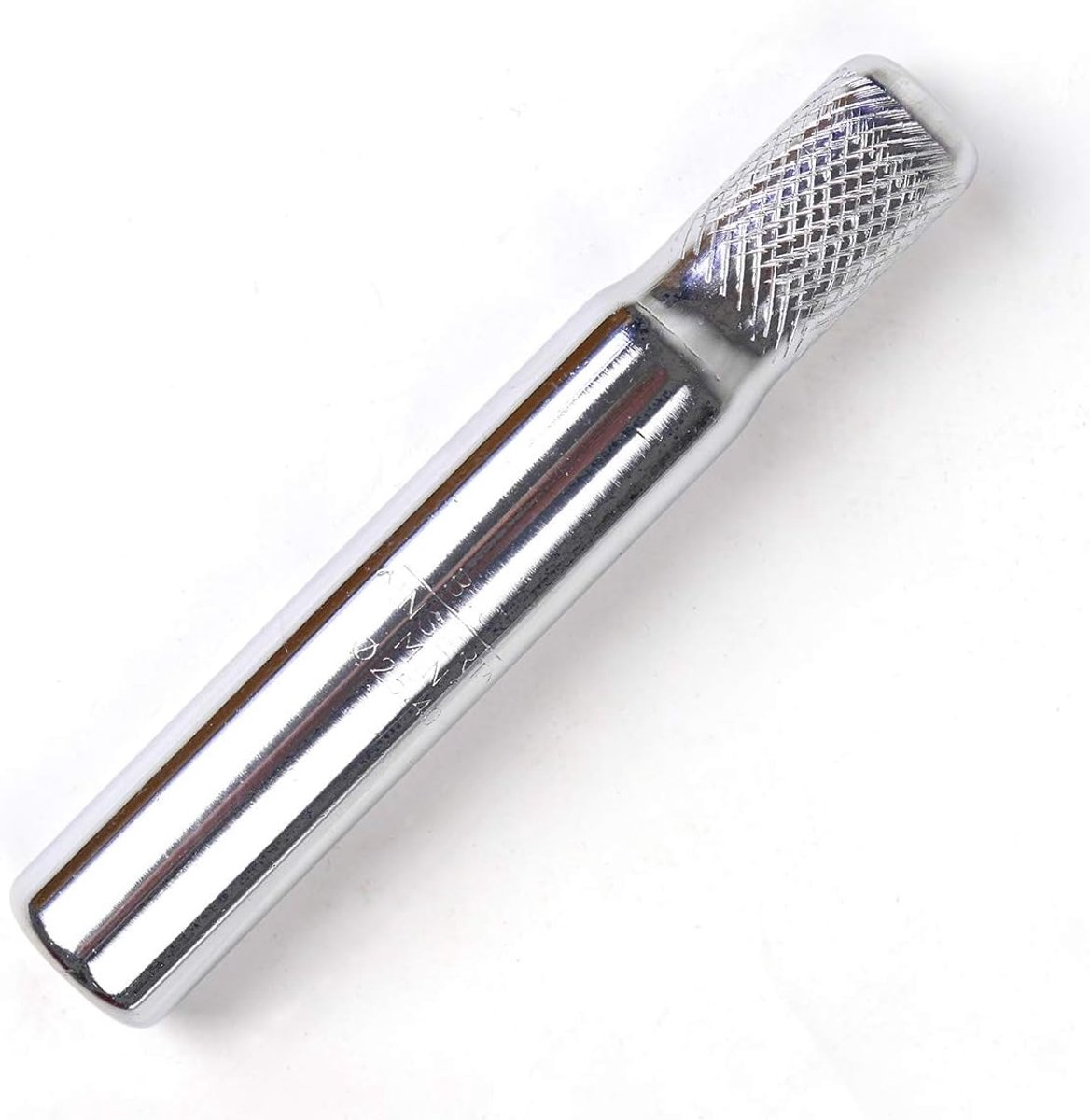 Zadelpen van verchroomd staal, diameter 25,0 mm, lengte 150 mm, voor klassieke fiets
